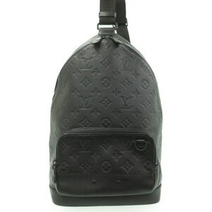 Louis Vuitton Monogram Shadow Black Racer Sling Bag Body